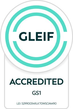 GLEIF Badge Accredited